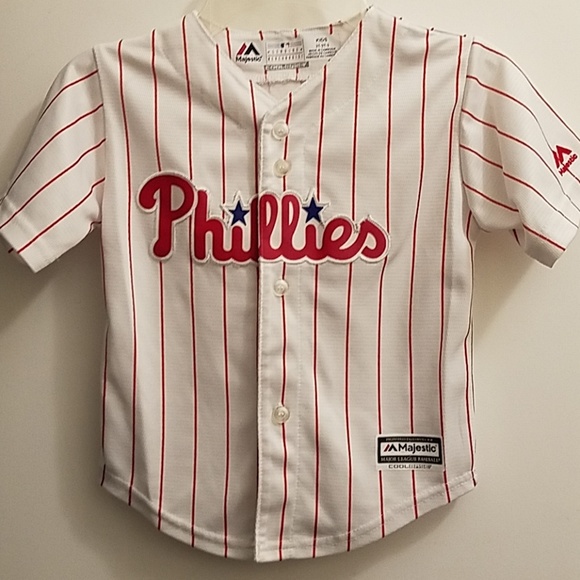 Majestic Other - Phillies MLB Majestic White Jersey